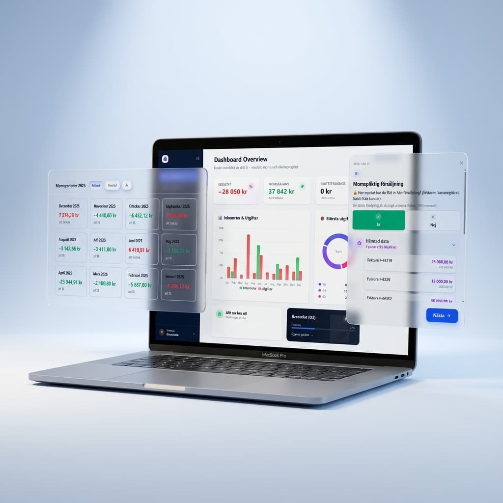 Systemöversikt med guider